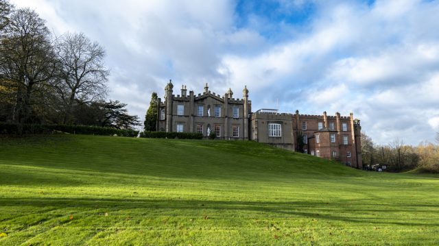 Hawkesyard Hall, Rugeley Hawkesyard Hall a wide shot